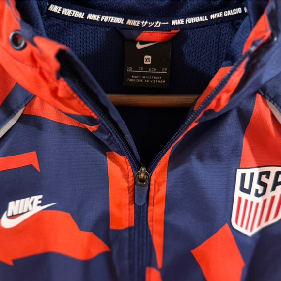 Rare Men’s Nike Team USA AFW Full-Zip Windbreaker Jacket Size XS - Picture 2 of 7